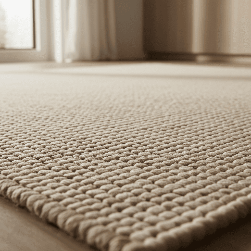 Natural sisal rug
